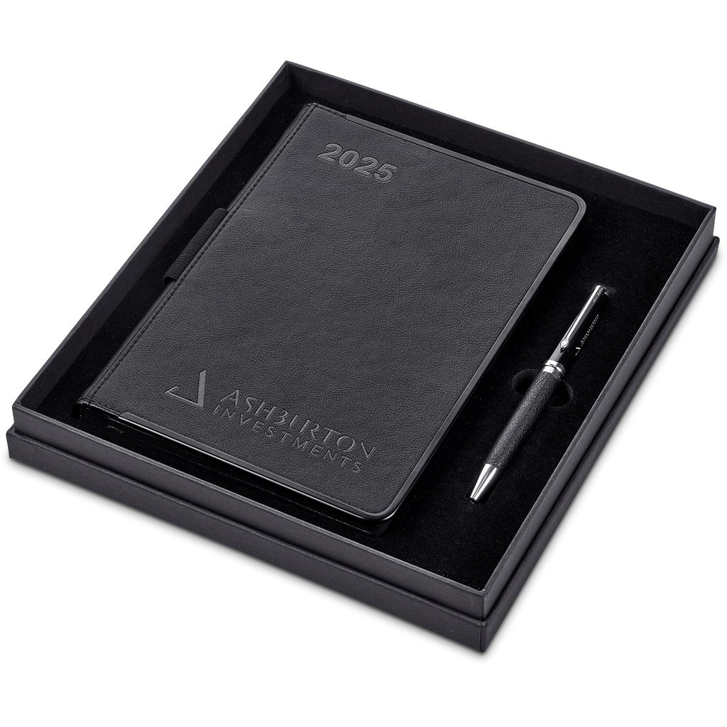 Elegant Corporate Gift Box with Branded Items